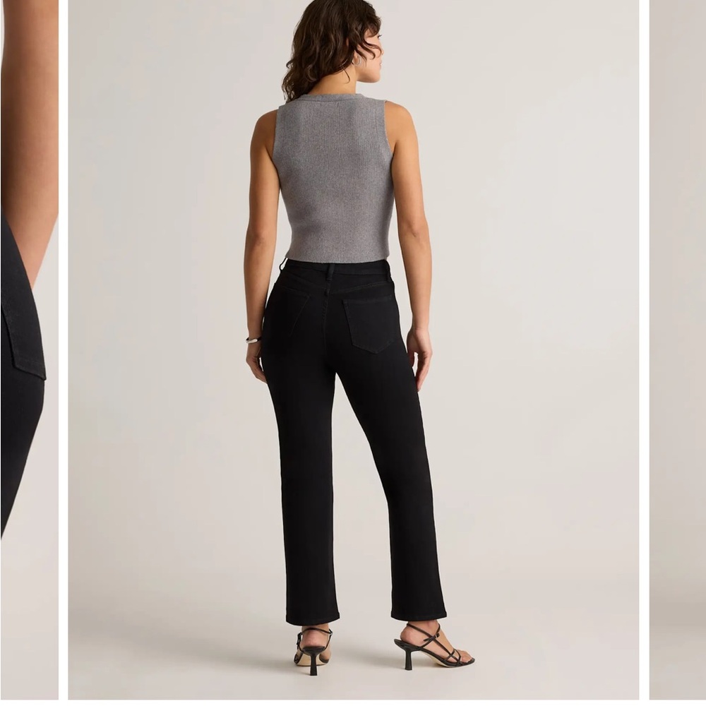 {QUINCE}  Bella Straight-Leg Jeans 26x26 - Picture 5 of 12